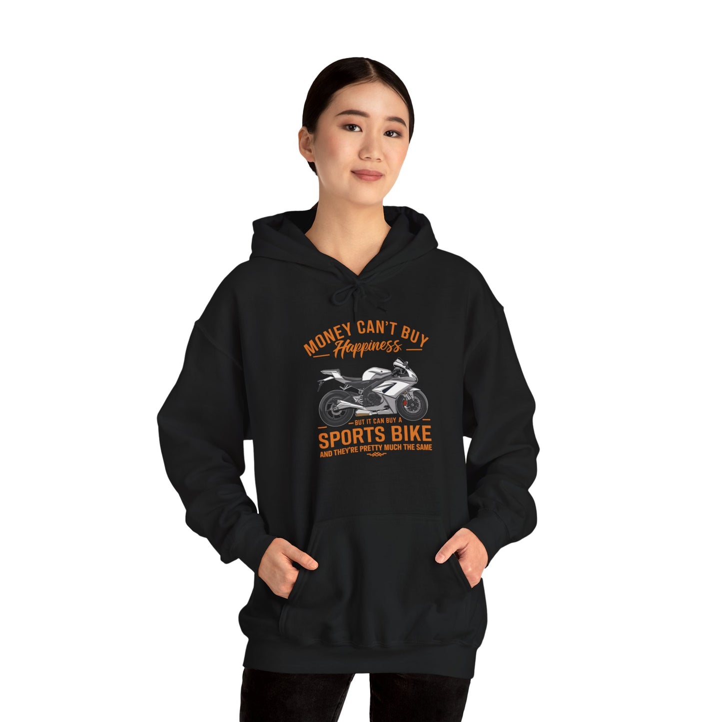 "Money can't buy happiness" Hoodie sweatshirt