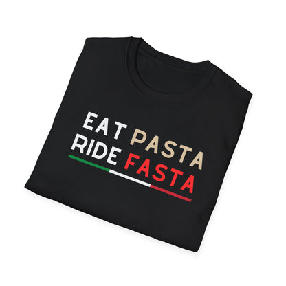 "Eat Pasta, Ride Fasta" T-Shirt