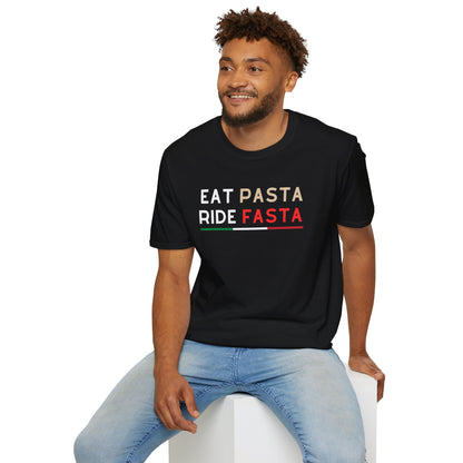 "Eat Pasta, Ride Fasta" T-Shirt