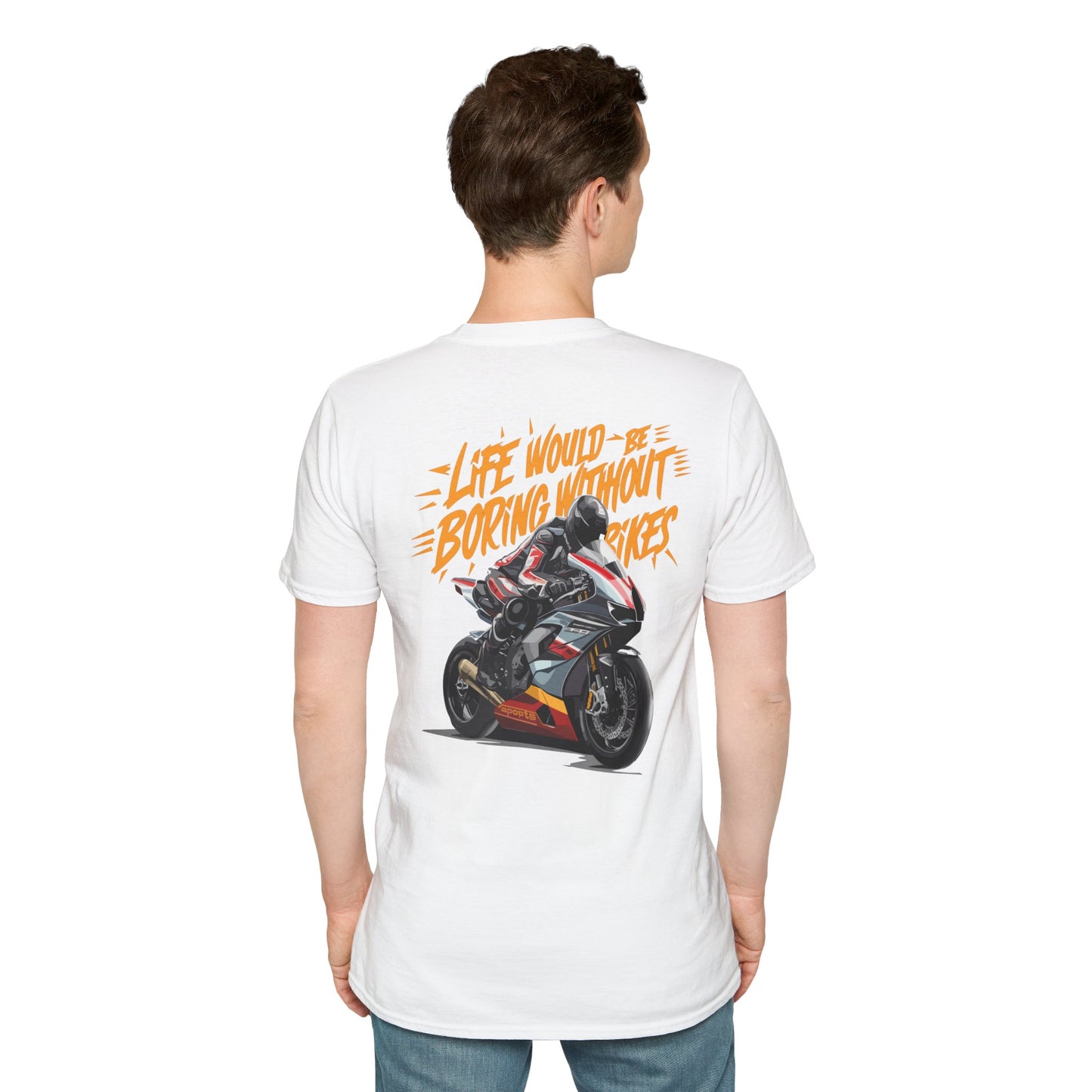 "Life would be boring without bikes" T-Shirt