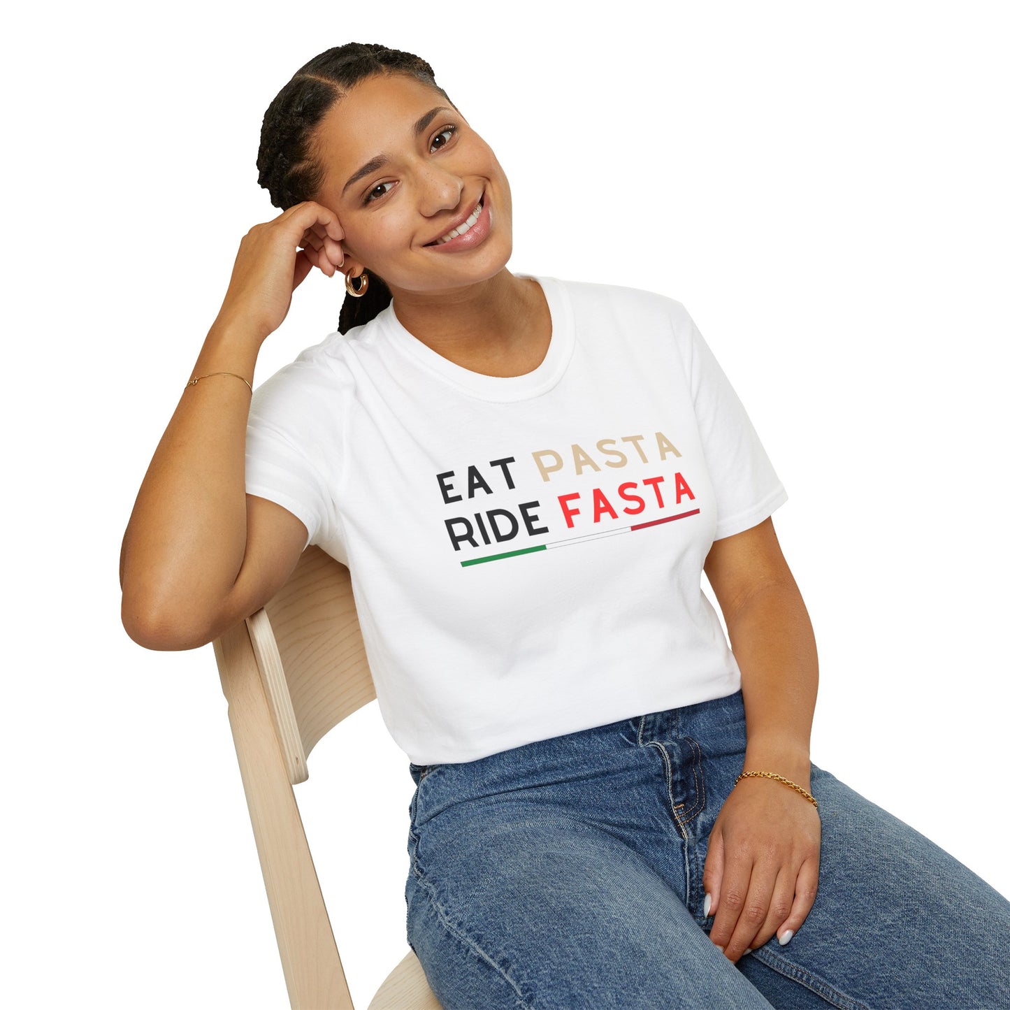 "Eat Pasta, Ride Fasta" T-Shirt