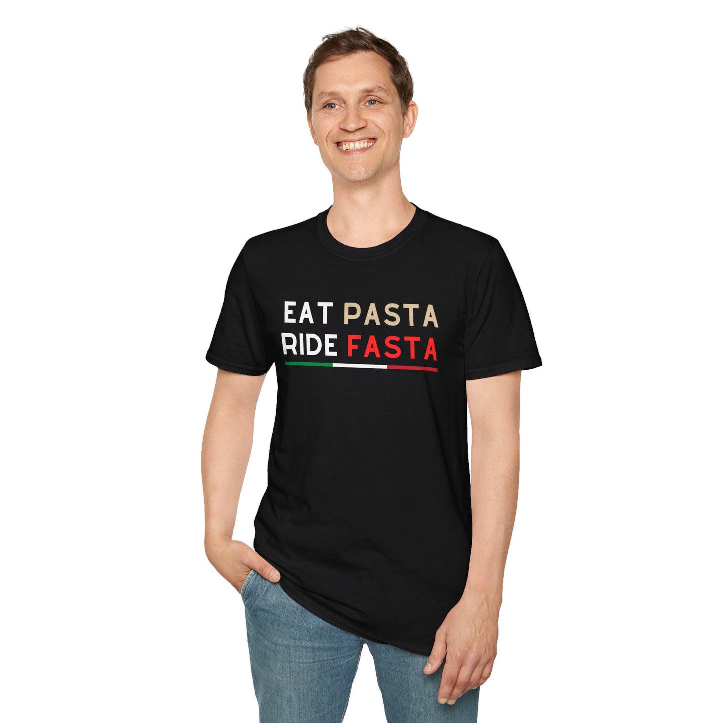 "Eat Pasta, Ride Fasta" T-Shirt