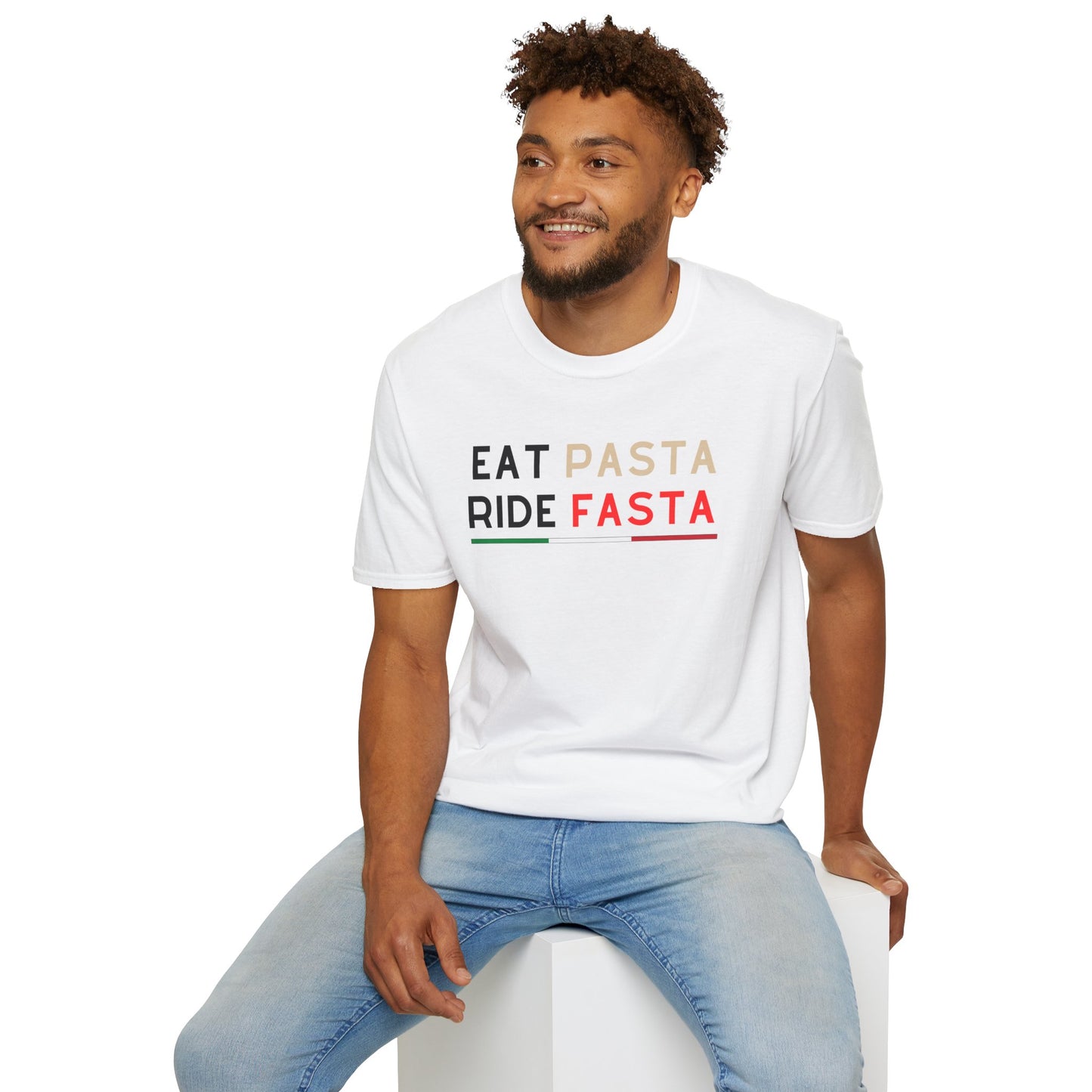 "Eat Pasta, Ride Fasta" T-Shirt