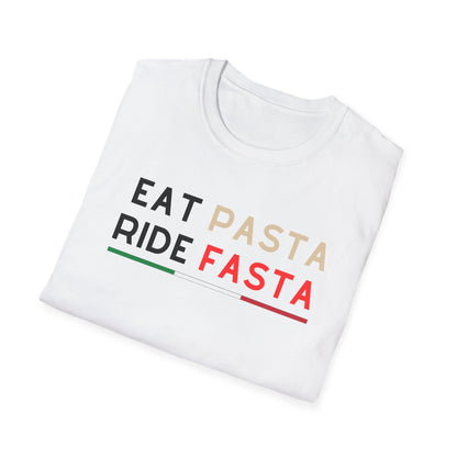 "Eat Pasta, Ride Fasta" T-Shirt