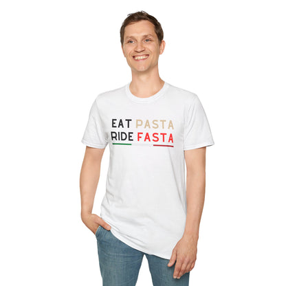 "Eat Pasta, Ride Fasta" T-Shirt